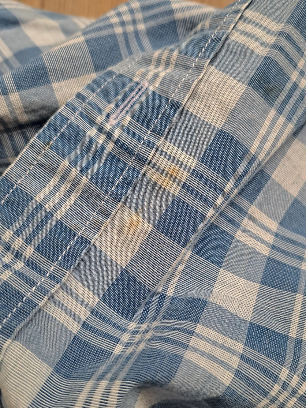Banana Republic soft plaid